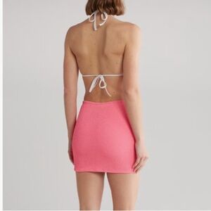 Good American Always Fits Mini Skirt Bright Pink XX-Large/XXX-Large